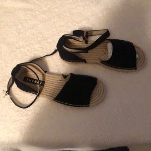 Shein - flat shoes with ankle strap